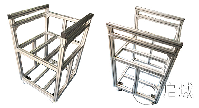 移动铝型材框架