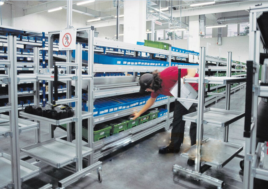 铝型材货架案例