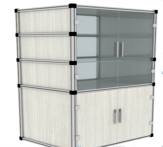 铝型材玻璃展柜