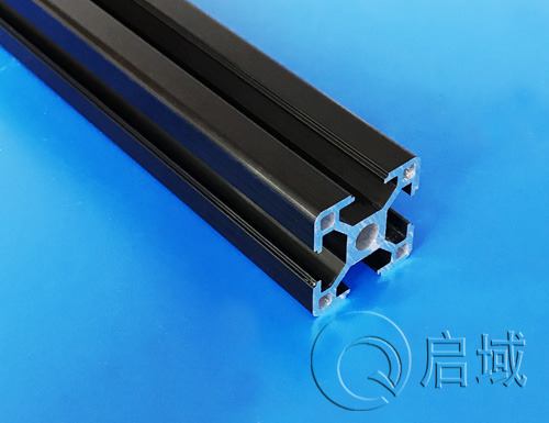 铝型材 QY-8-3030黑色 铝型材 QY-8-3030黑色