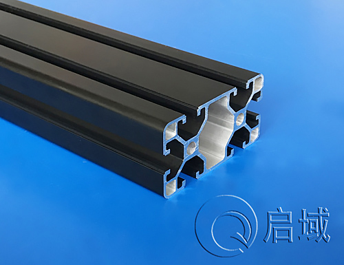 铝型材 QY-8-4080A黑色 铝型材 QY-8-4080A黑色