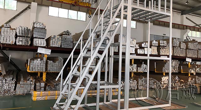 铝型材楼梯 铝型材楼梯