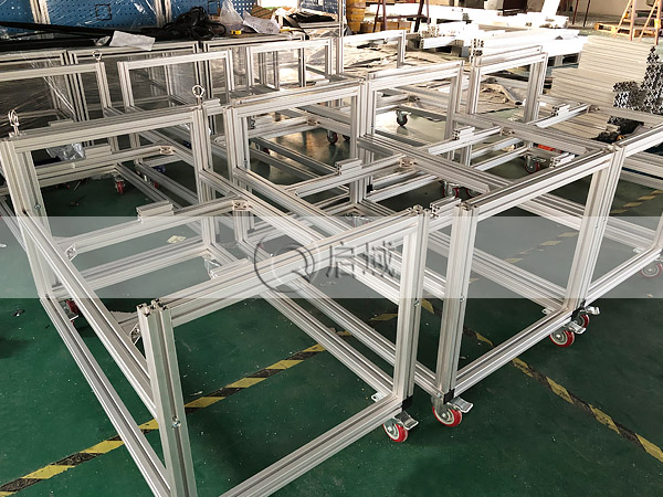 口罩机铝型材架子 口罩机铝型材架子