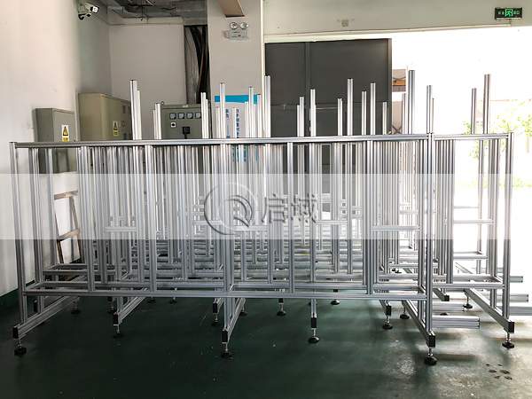 N95口罩机铝型材放料架 N95口罩机铝型材放料架